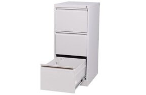 FILE CABINET WITH 3 DRAWERS AND LOCK FOR SUSPENDED FILES